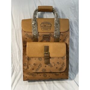 NEW Disney Wilderness Lodge Resort Loungefly Backpack Embossed Mickey Donald